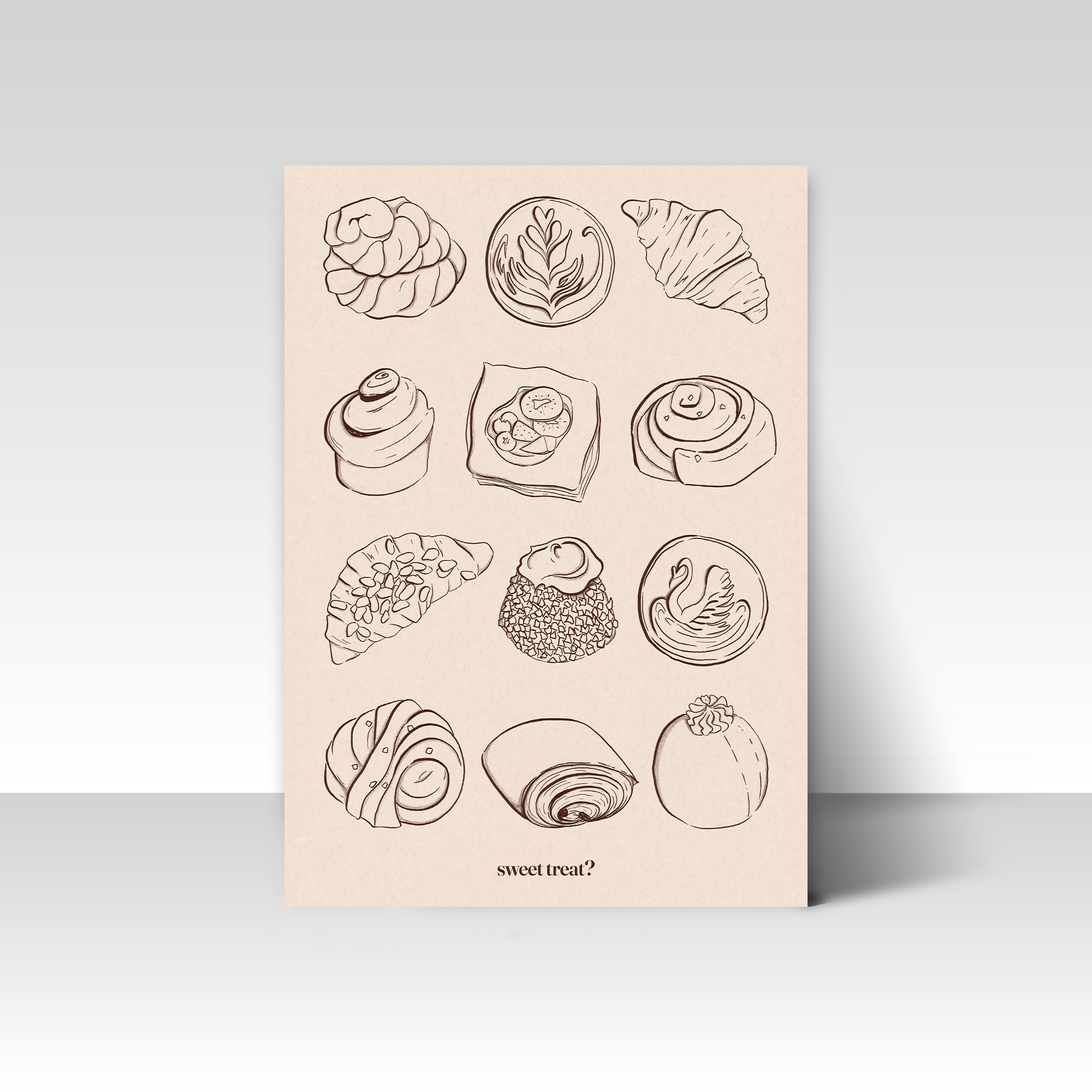 Pastries Print