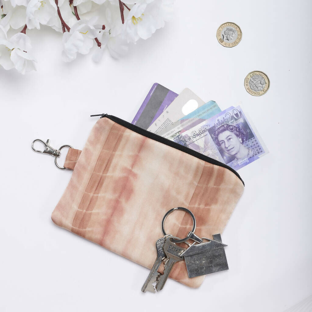 Silk Zipped Coin Purse | Elegant & Functional | Art & Soul