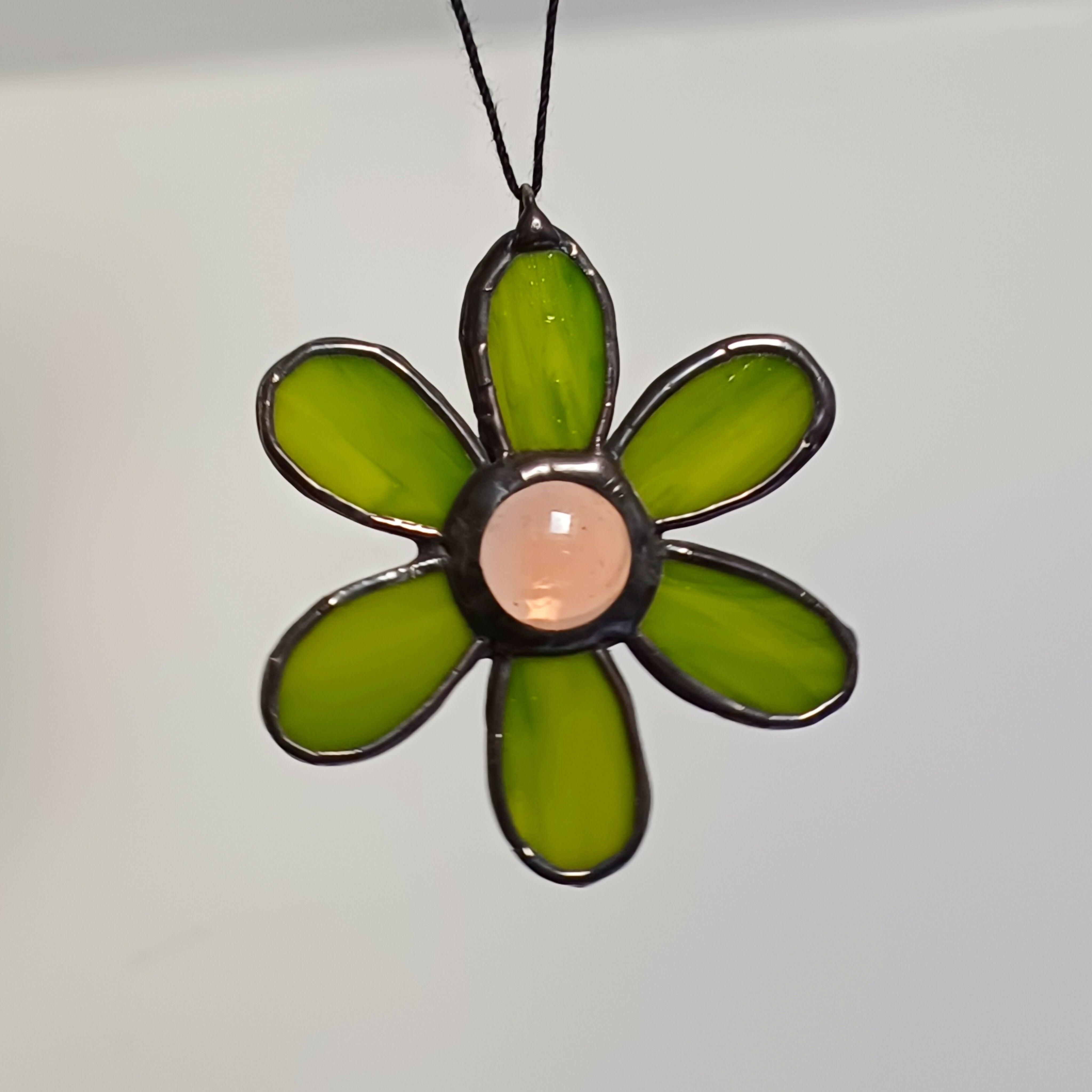 Mini Stained Glass Flower