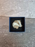 Handcrafted Walnut Veneered Badger Head