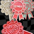 Rosette Wall Art - Funky Wall Decor