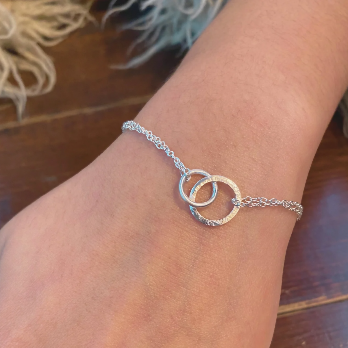 Sterling Silver Unity Circles Bracelet - various styles