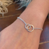 Sterling Silver Unity Circles Bracelet - various styles