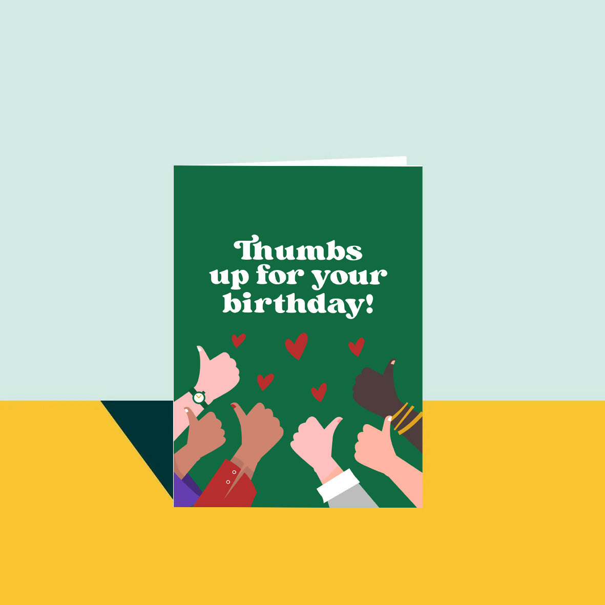 Thumbs Up For Your Birthday Card