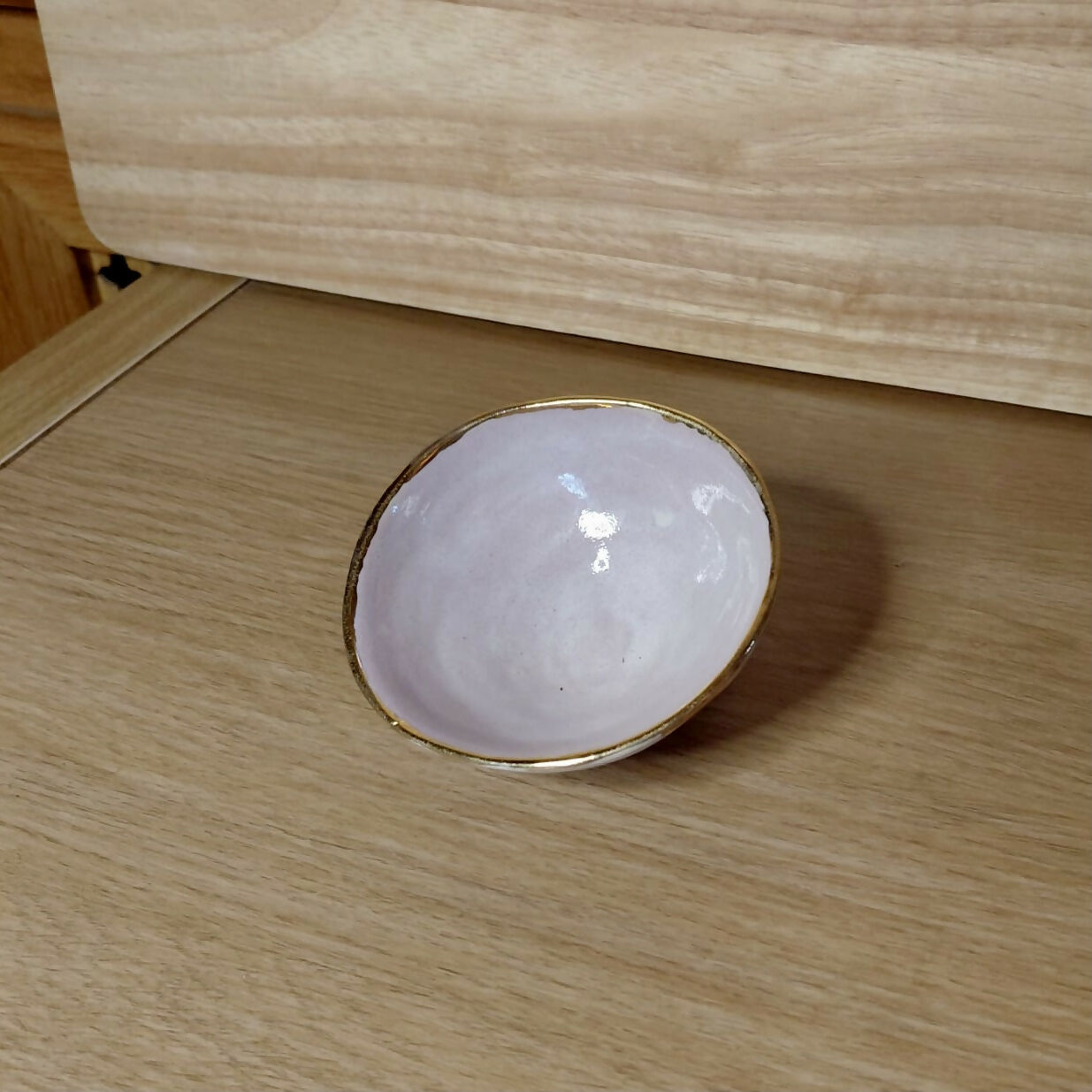 Lilac Trinket Dish