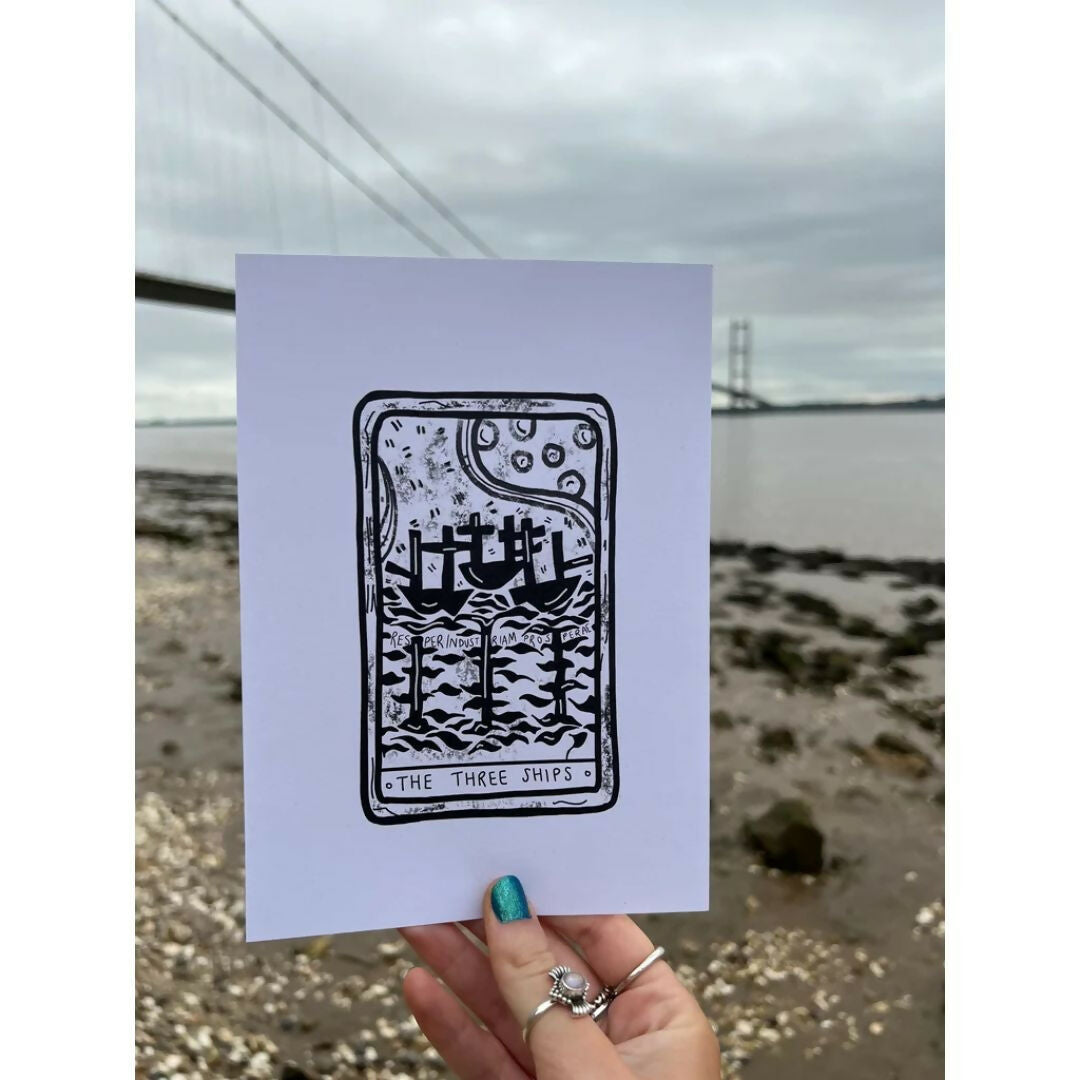 Three Ships Print
