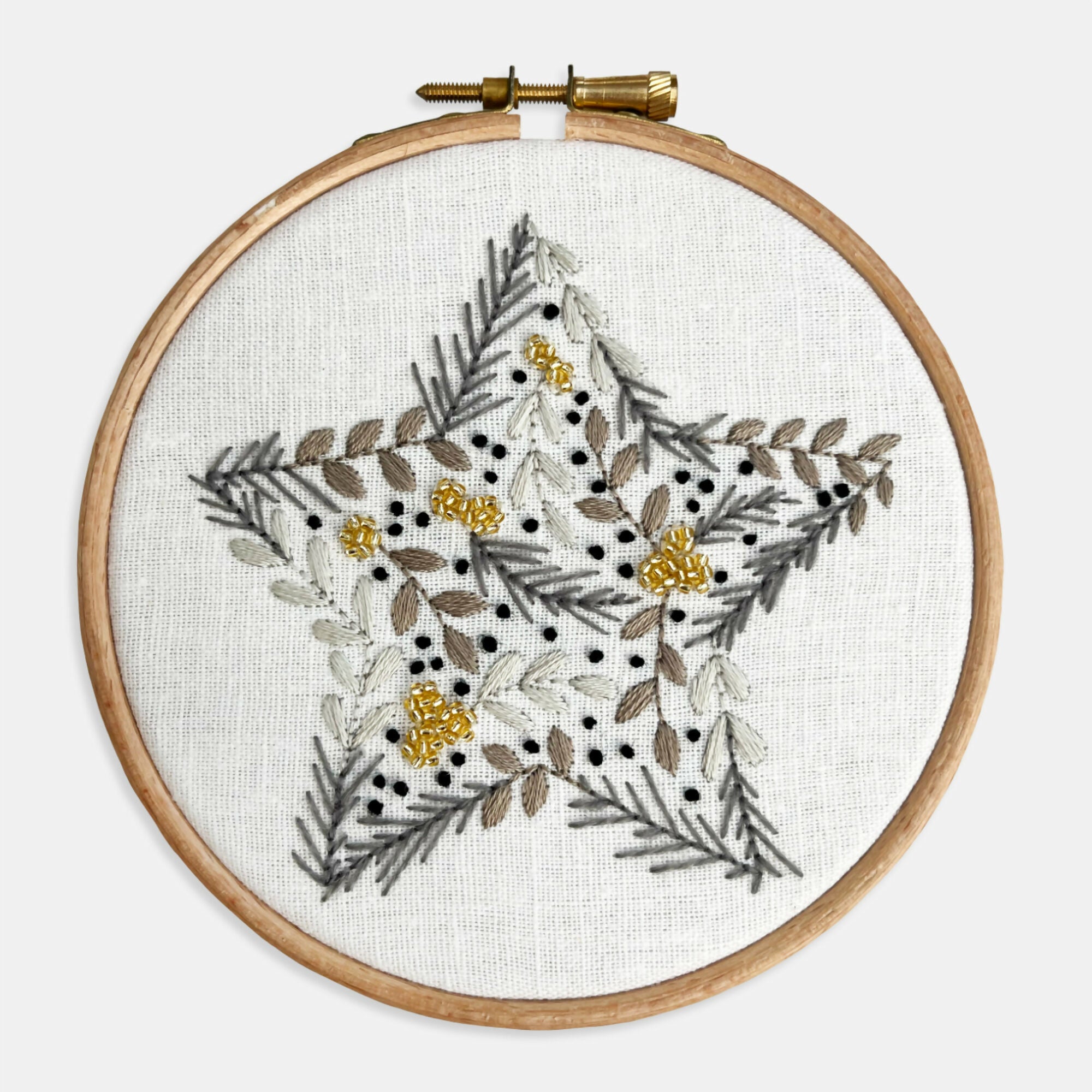 Christmas Star Embroidery Kit