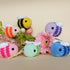 Bright & Colourful Fuzzy Bees |  Pocket Gift | Art & Soul