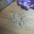 Lovely Butterfly Wing Charm Earrings