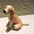 Ceramic Beagle dog sculpture