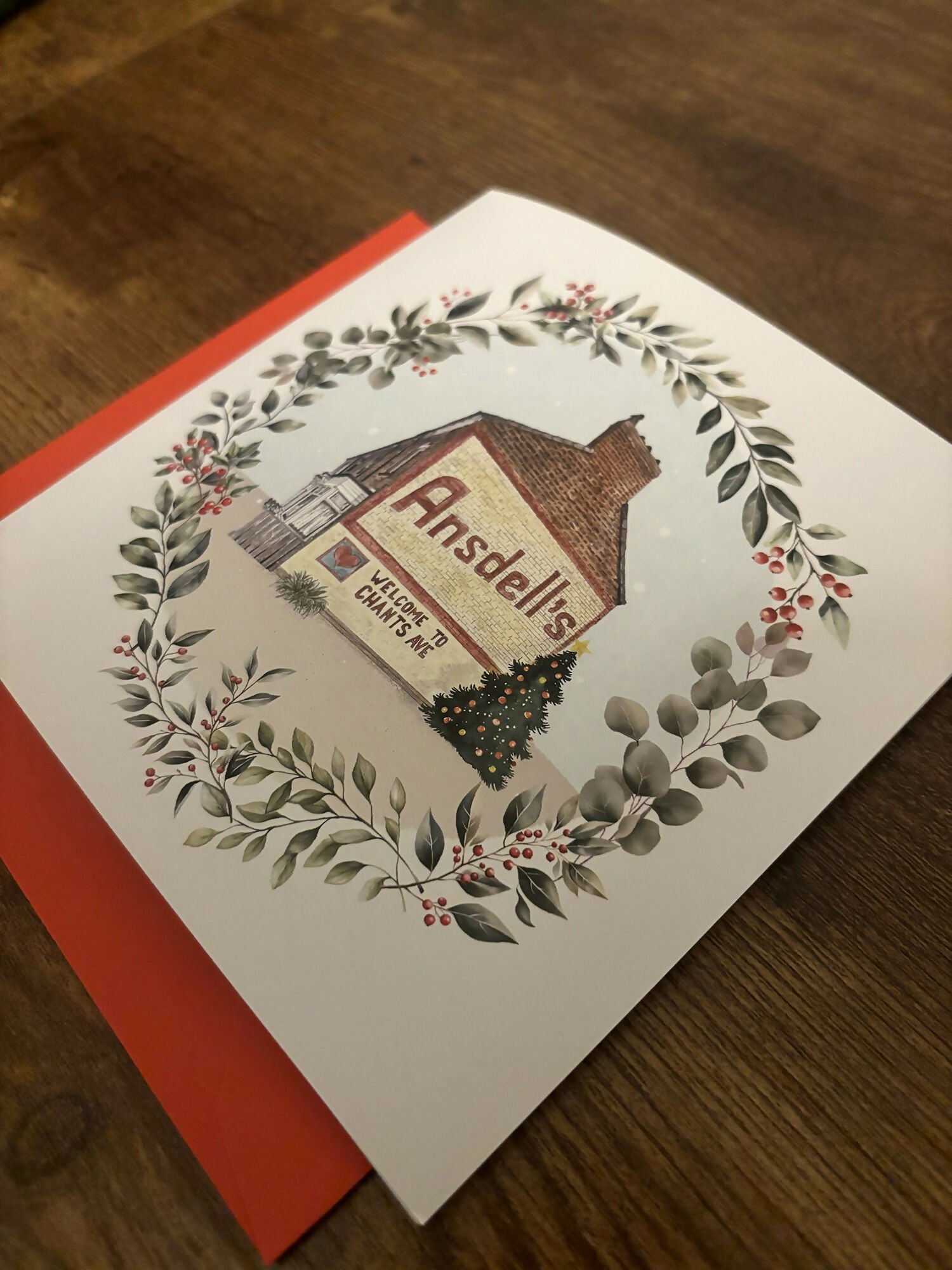 Hull Avenues Chant's Christmas Card / Greetings Card