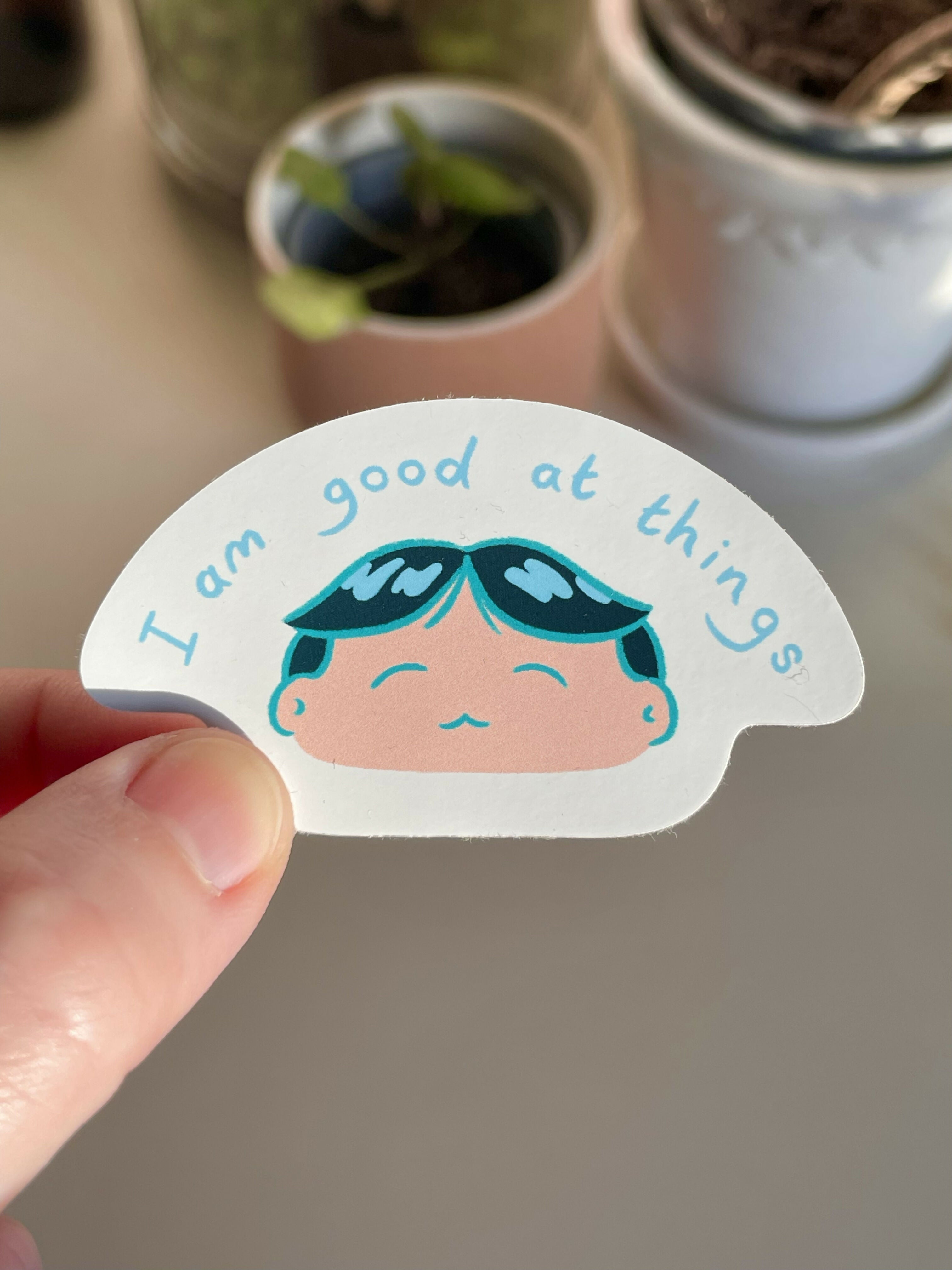 Good at Things Single Sticker