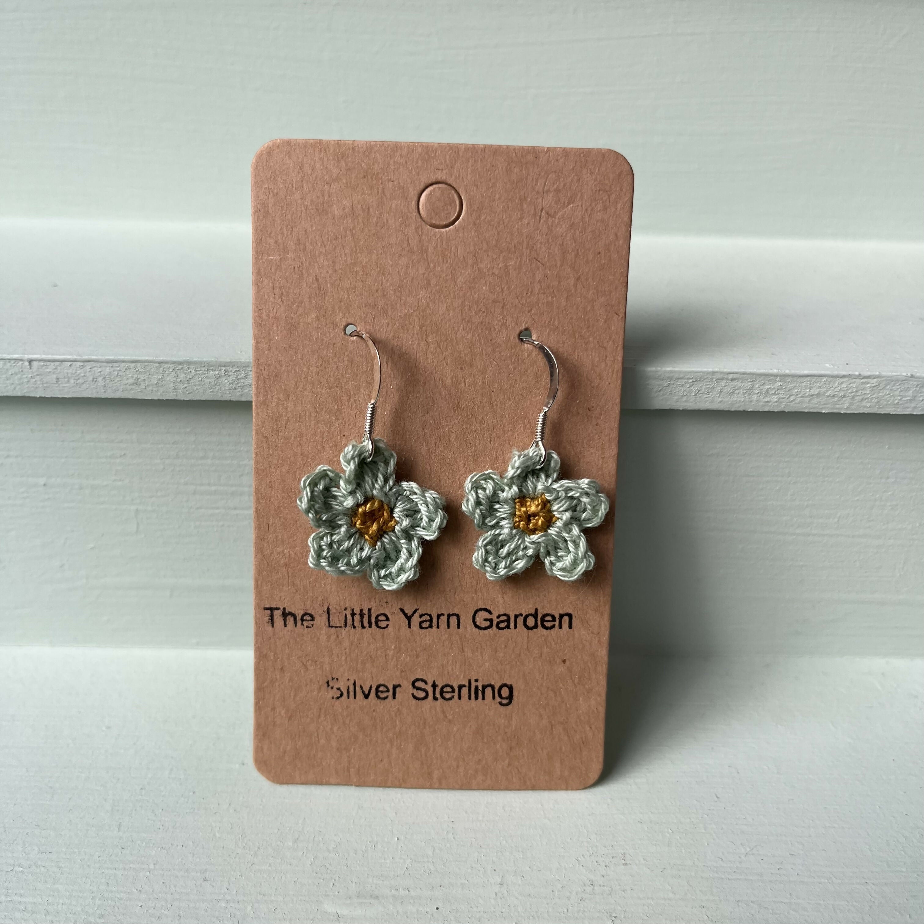 Crochet Flower Earrings