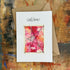 Abstract Sparkle Star Well Done Card in Pink
