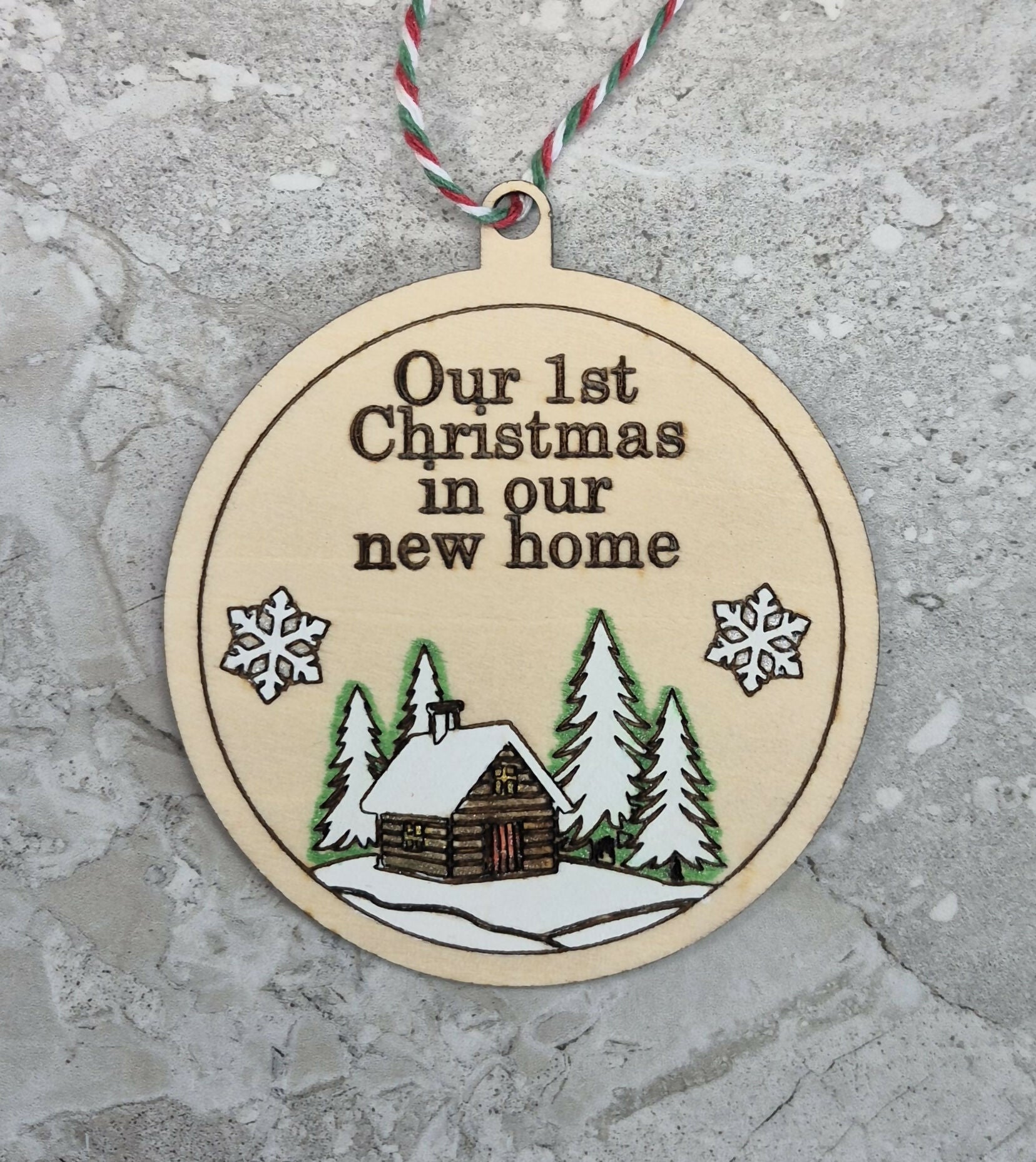 Engraved And Hand Decorated