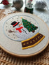 Preprinted Embroidery Pattern For Beginners - Snowman