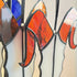 Stained Glass Skull Suncatcher