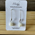 Sterling Silver Moonstone Drop Earrings