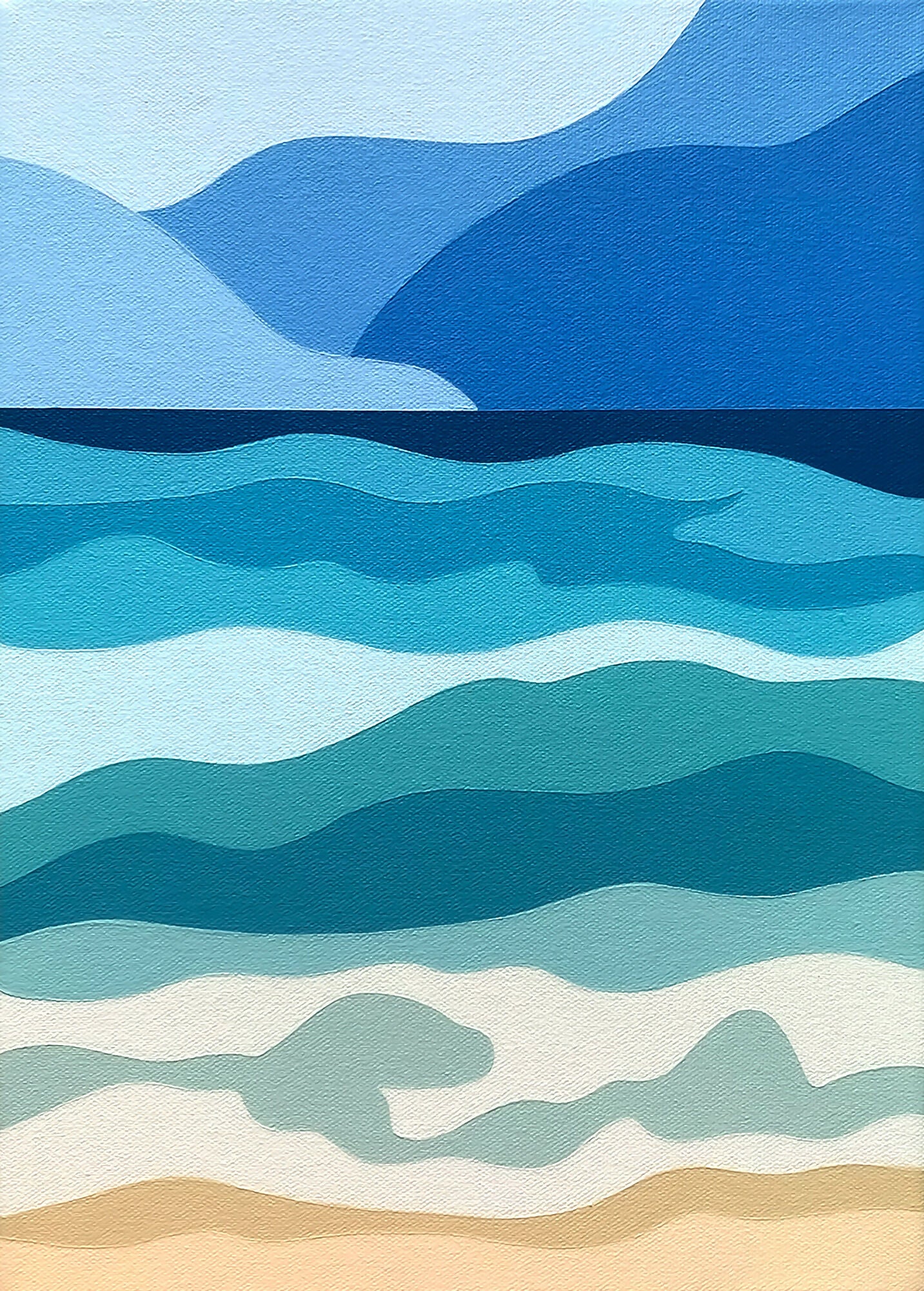 Ocean View - Original Painting