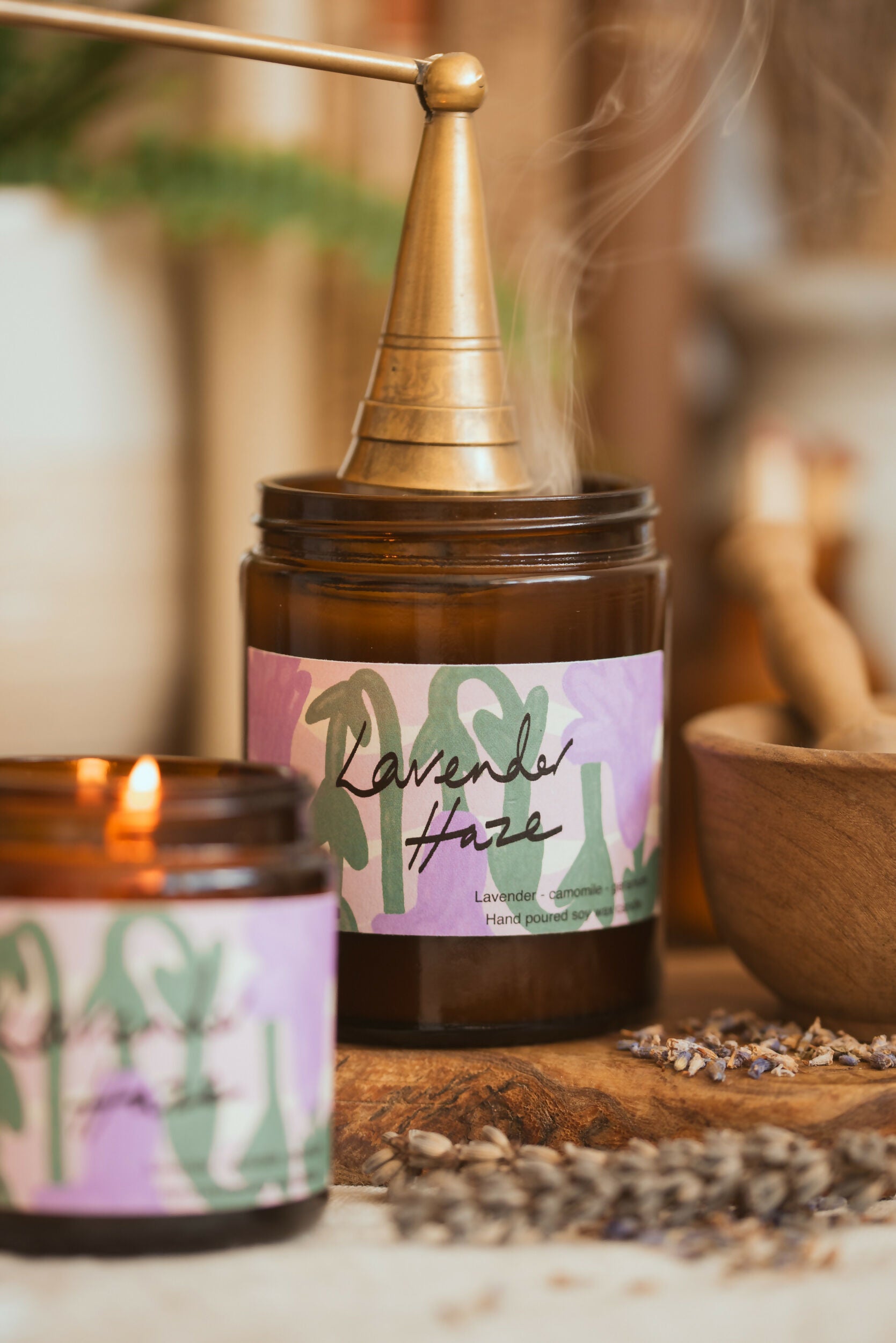 Lavender Haze - Soy Wax Candle
