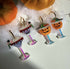 Creepy Halloween Pumpkin Cocktail Earrings