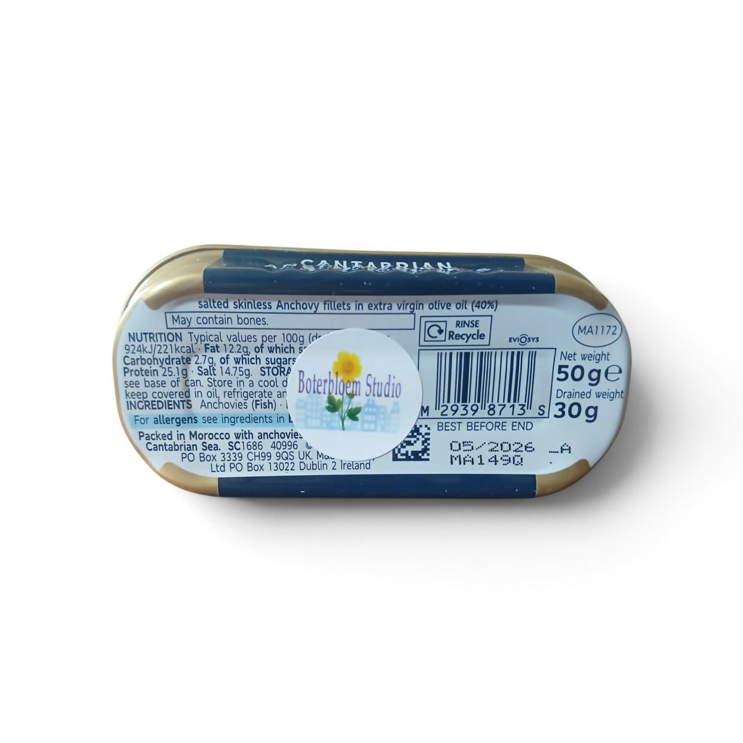 Mini Coastal Scene Tin