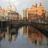 Princes Dock, Hull. 12" x 12" Limited Edition Giclee Print
