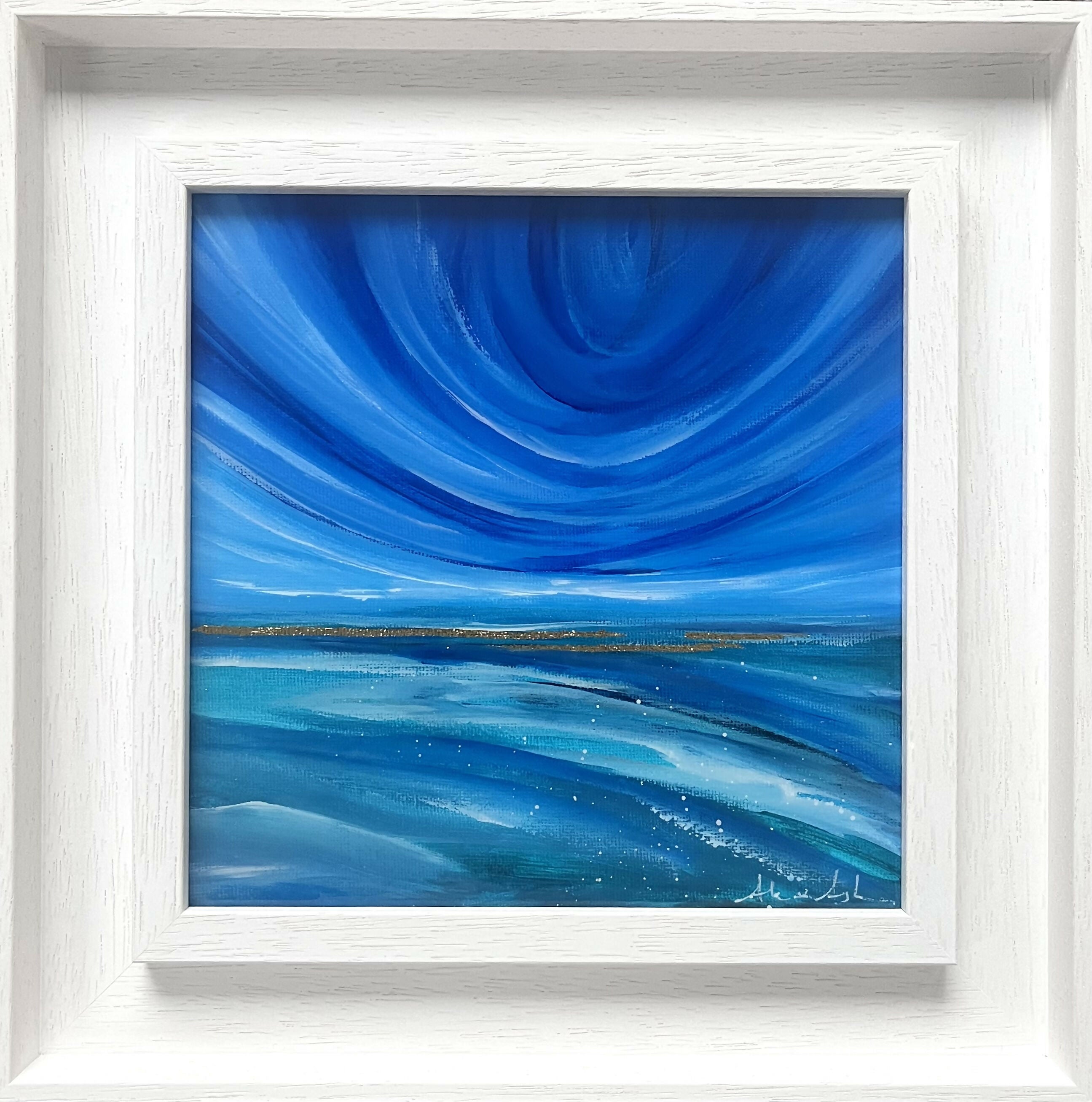 Sweeping Teal Waters - Original Painting