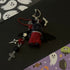 Baby Bat Bunny Handmade Halloween Trinket Keychain