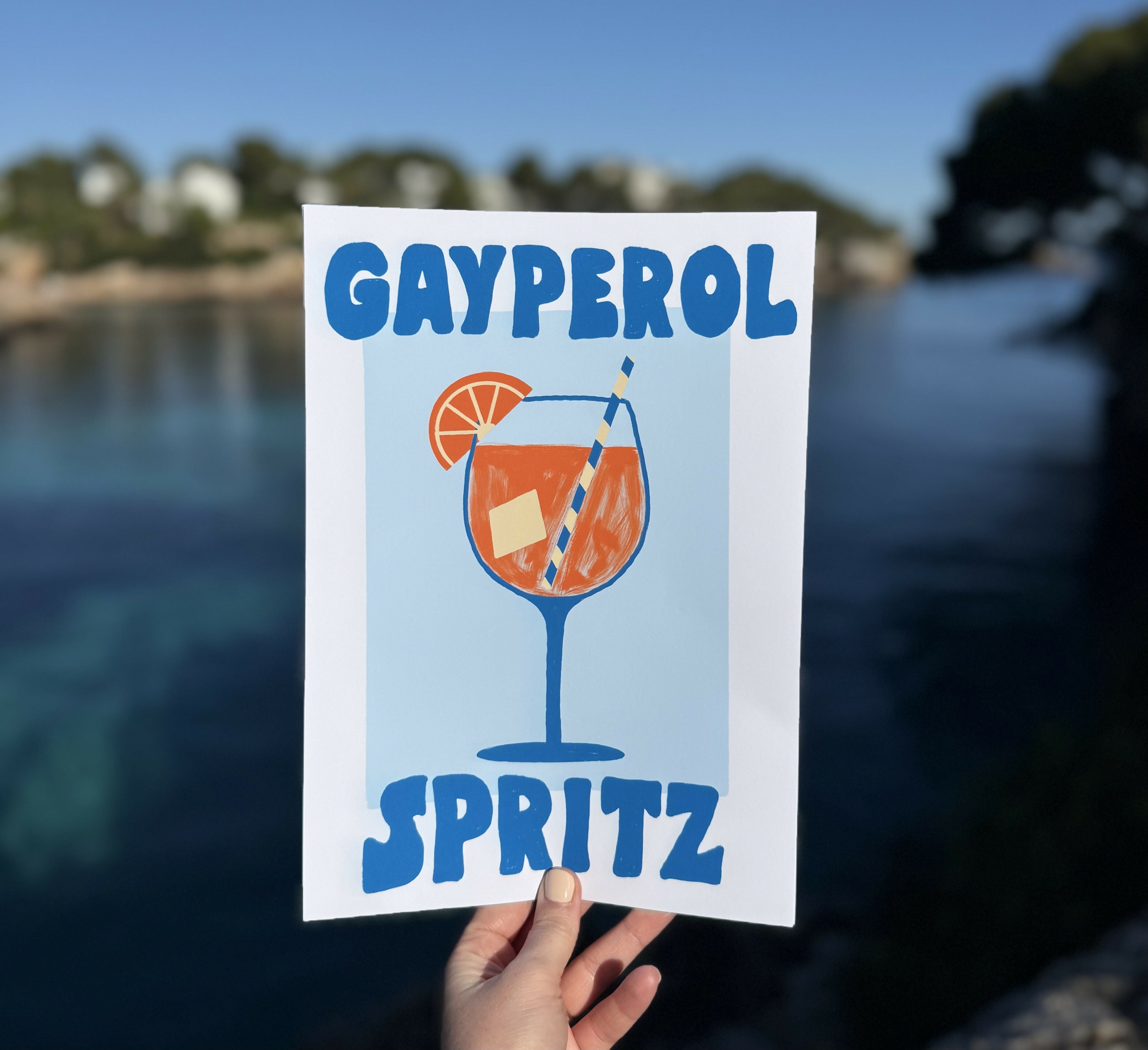 GAYPEROL SPRITZ PRINT