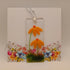 Fused Glass Flower Card