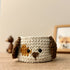 Crochet Puppy Basket
