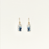 Blue China No. 8 - Handmade Polymer Clay Earrings