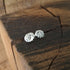 Handmade Silver Hedgehog Studs