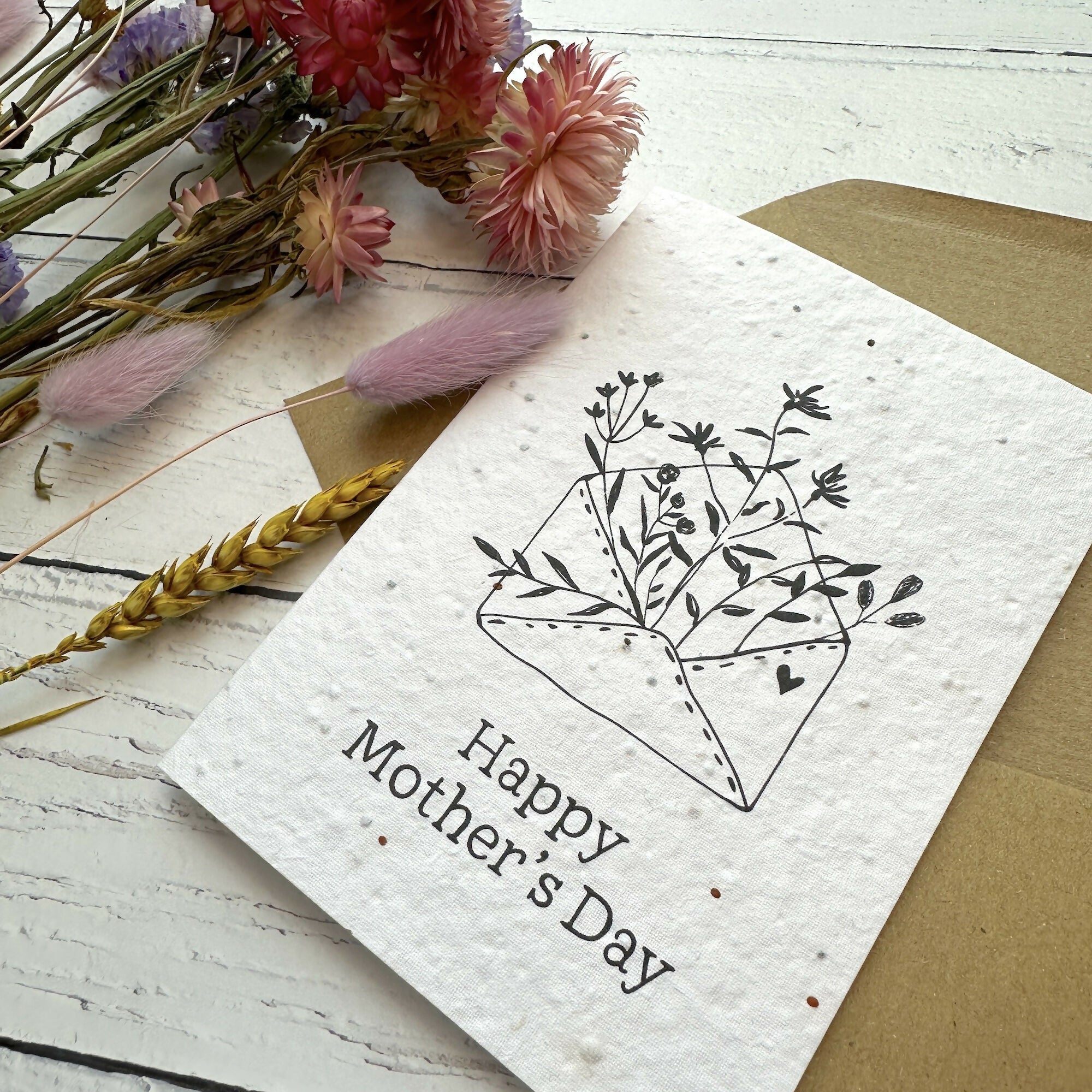 Plantable Wildflower Mother's Day Card