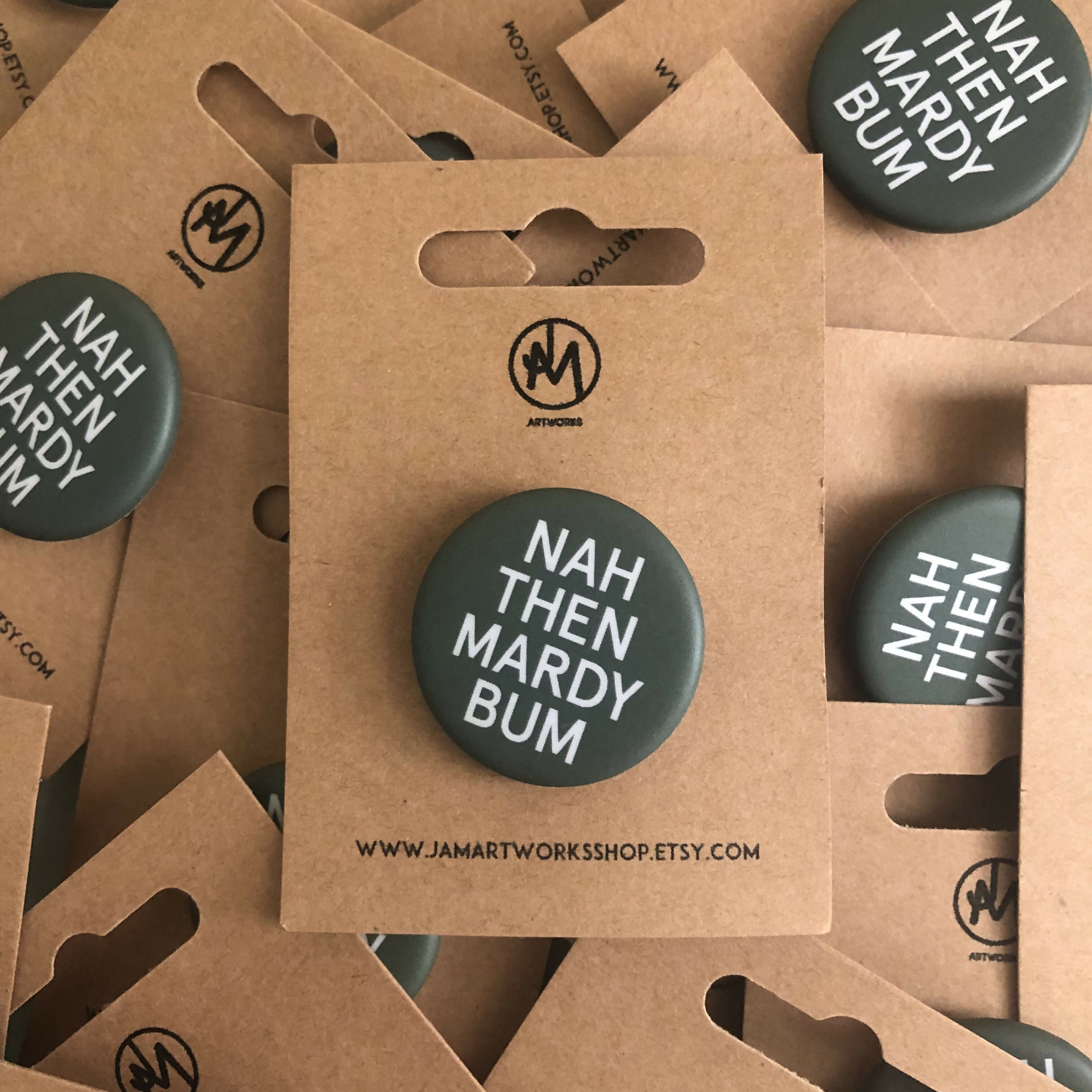 Yorkshire Saying Themed Badges