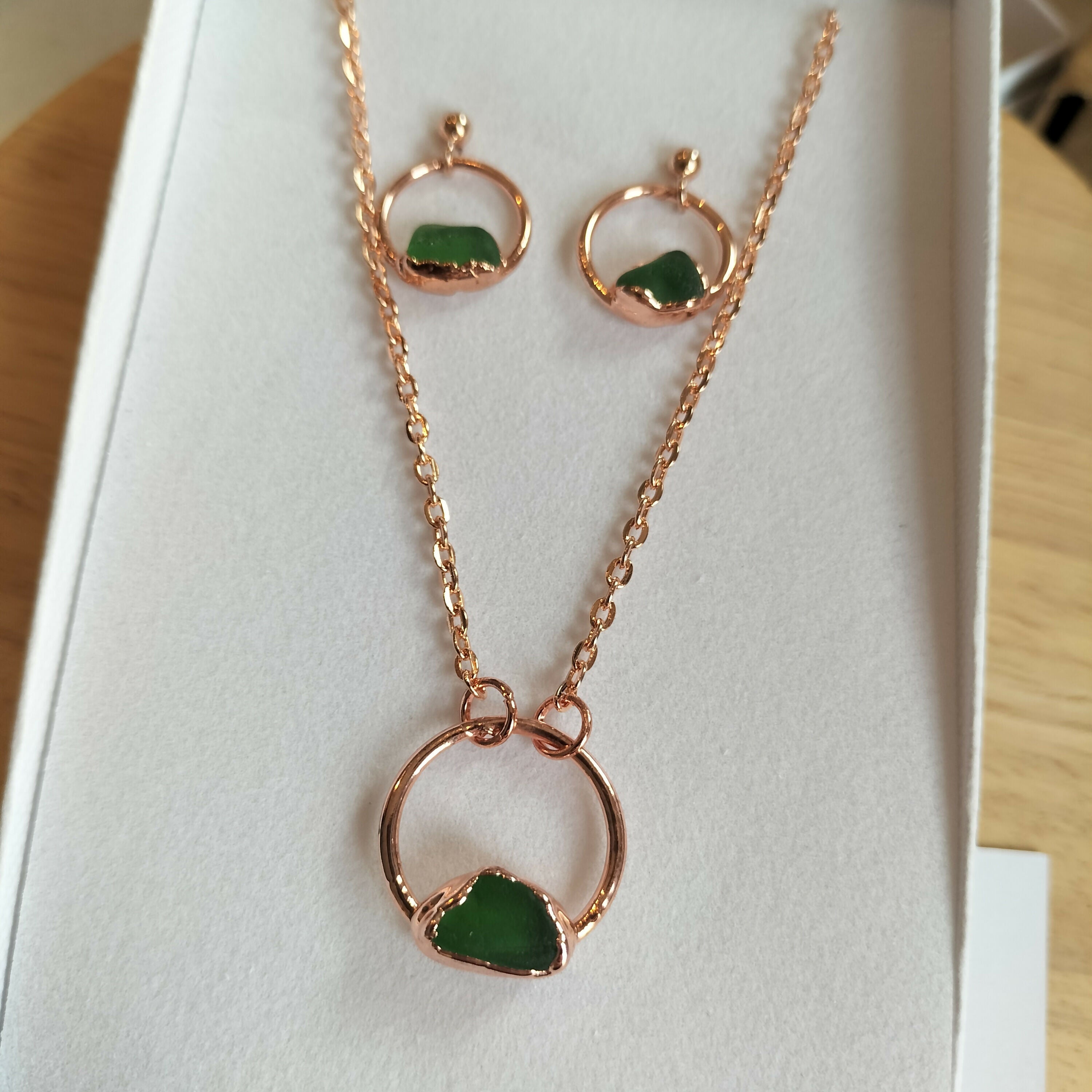 Seaglass Green Moon Giftset