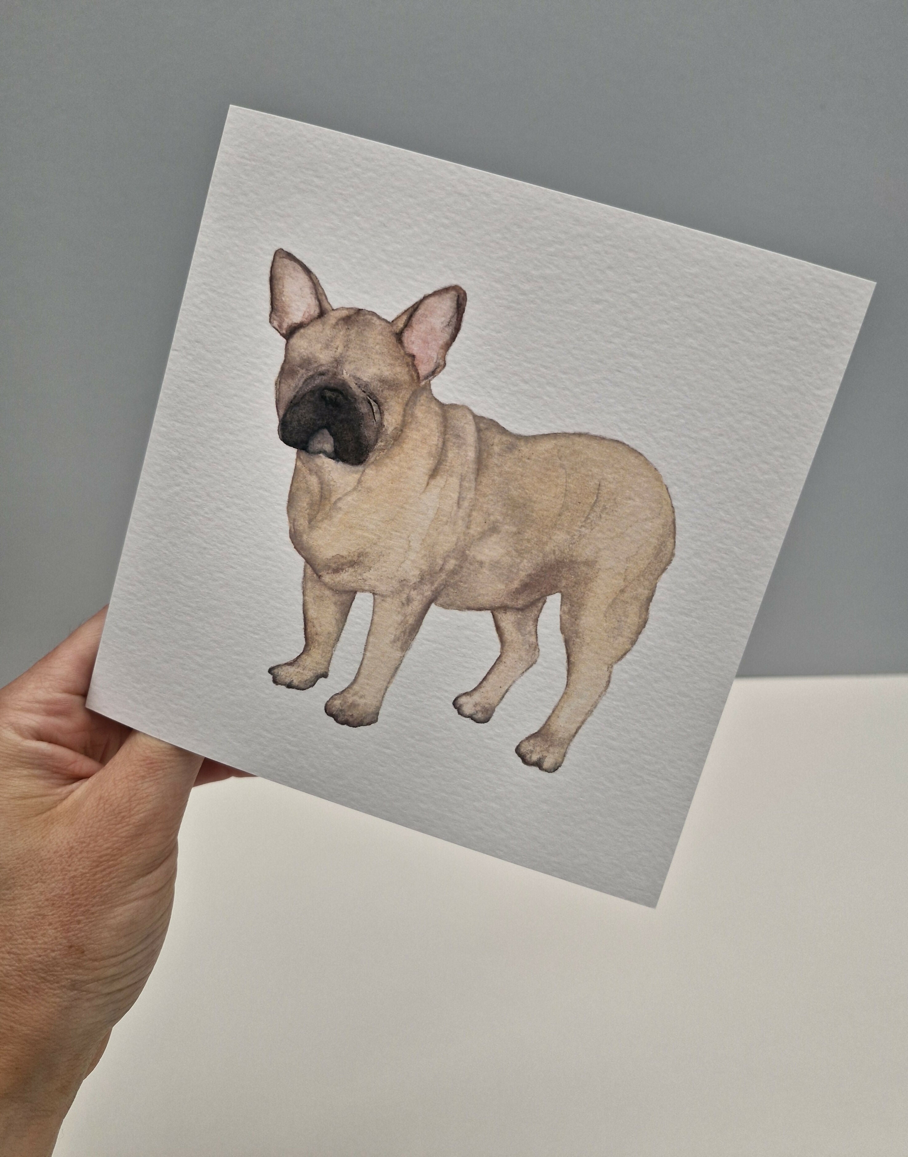 French Bulldog Greeting Card