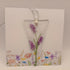 Fused Glass Flower Card