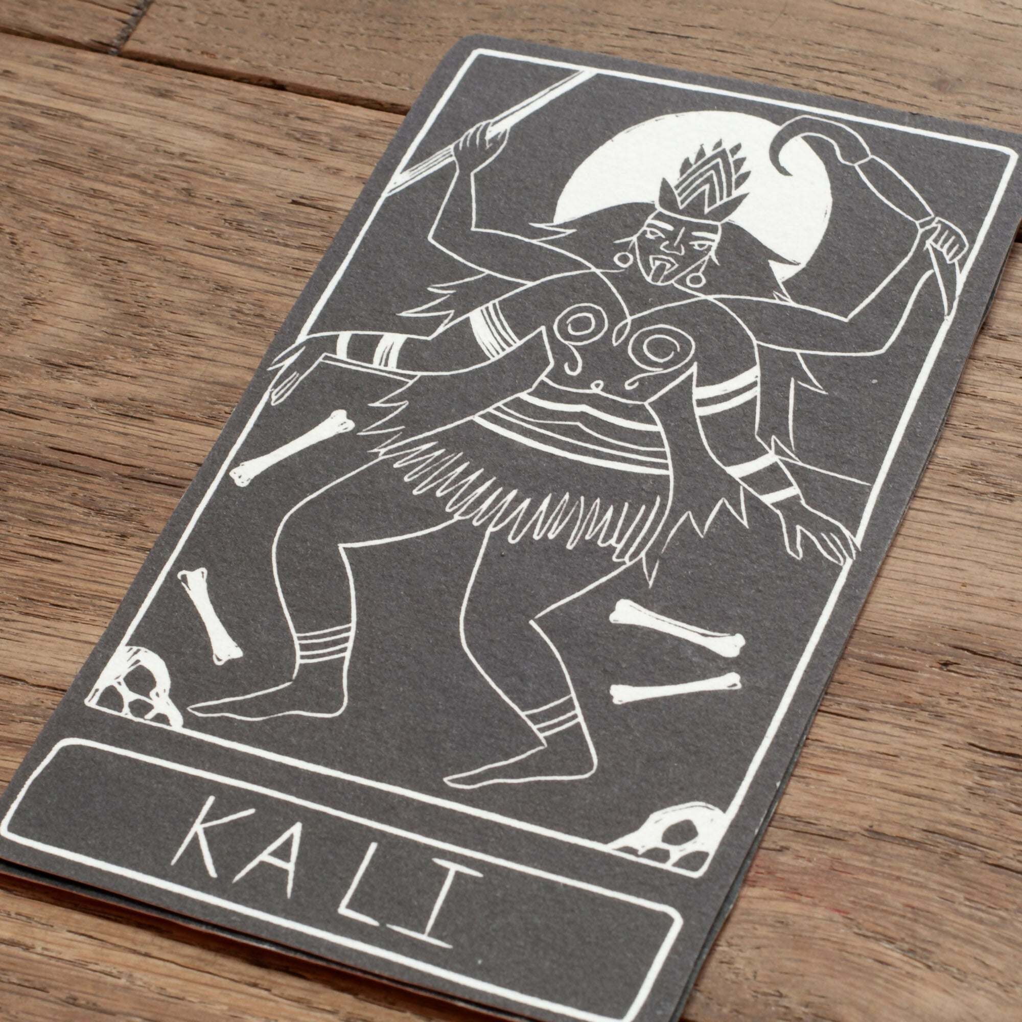 KALI GODDESS ALTAR CARD