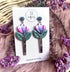 Tulip Flower Polymer Clay Earrings