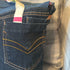 Unique Handcrafted Large Denim Tote Bag Handbag Made From Upcycled Blue And White Jeans
