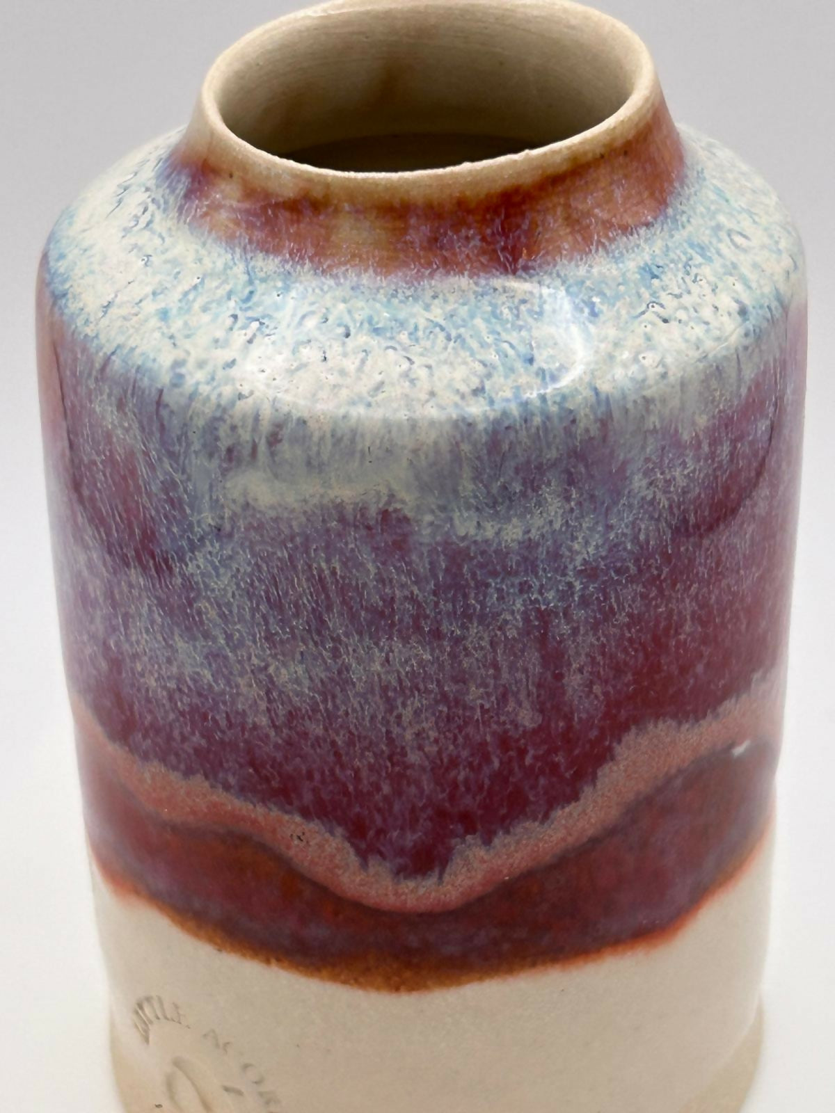 Drippy Glazed Reed Diffuser Bottle/Bud Vase