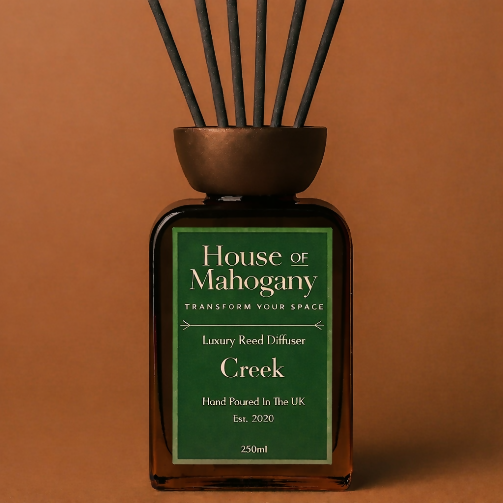 Creek Reed Diffuser & Black Fibre Sticks