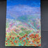 Poppies by the Beck #1 Original Oil Painting On Canvas