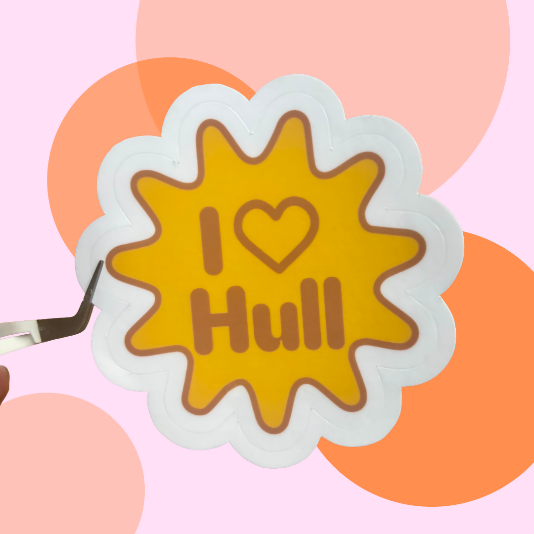 I Love Hull Sticker