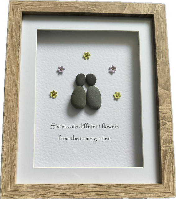 Sisters are different flowers- Medium