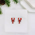 Lobster Stud Earrings