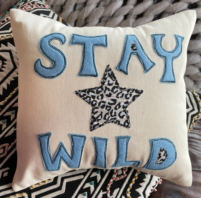 Stay wild cushion