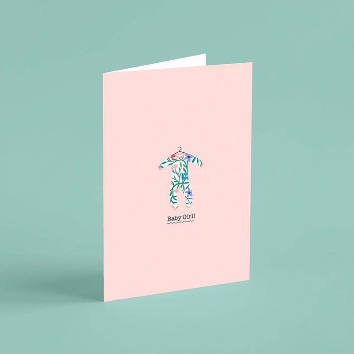 ‘Baby Girl’ New Baby Card